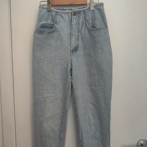 Vintage Paris Blues High-waisted Jeans Size 28 - Picture 1 of 4
